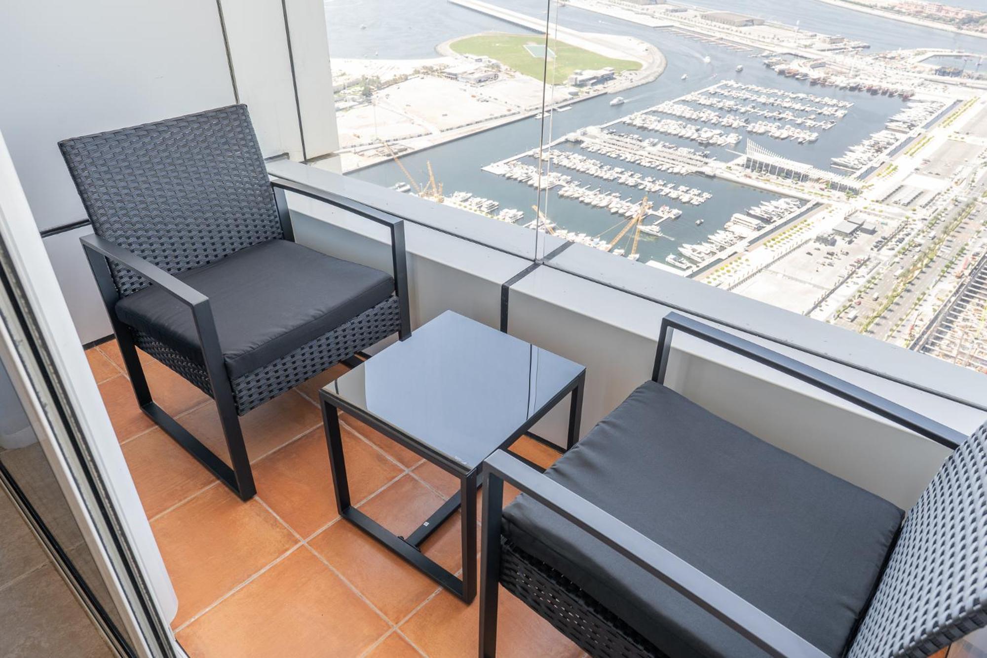 Stylish1bhk In Elite Residences, Marina With View Apartment