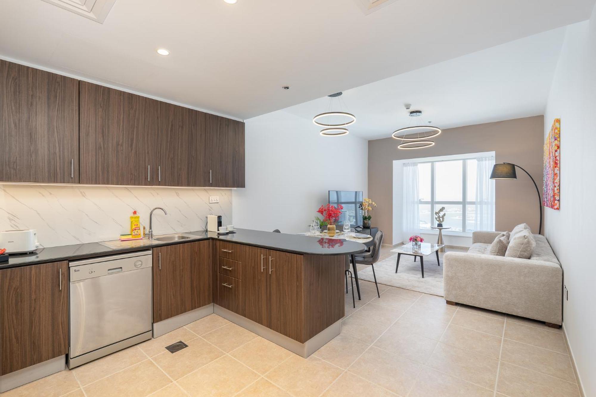 Apartment Stylish1bhk In Elite Residences, Marina With View Dubai