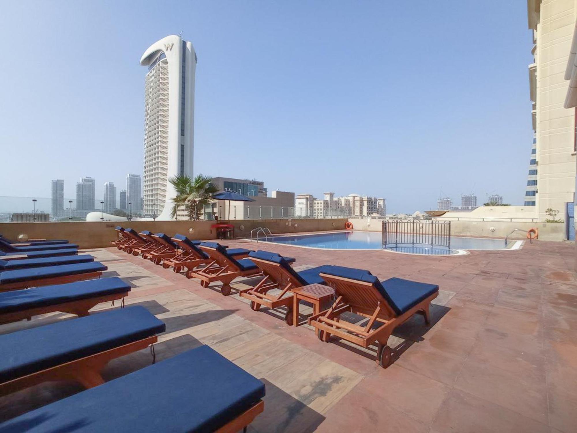 Stylish1bhk In Elite Residences, Marina With View Apartment *